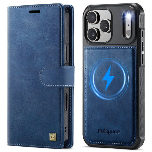 Magnetic Wallet Case for iPhone – Leather Flip Case with Card Holder & Strong Magnet