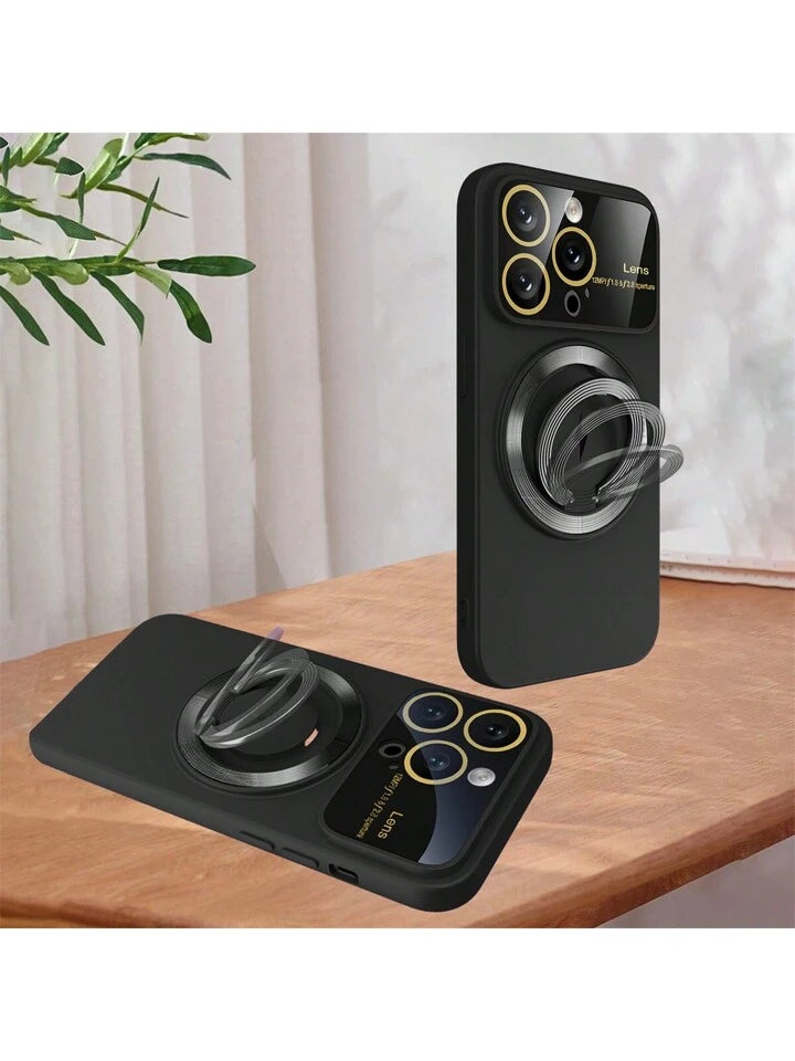 MagSafe Wireless Charging Magnetic Car Holder & Shockproof Phone Case for iPhone 16, 15, 14, 13, 12, 11 Pro Max – Durable Back Cover