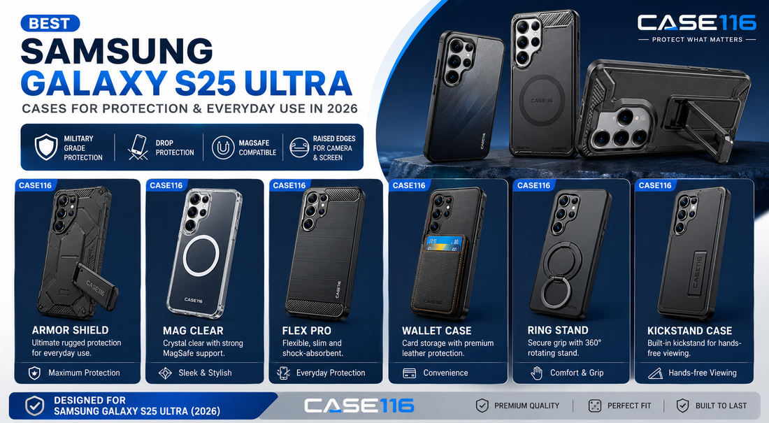 Best Samsung Galaxy S25 Ultra Cases for Protection & Everyday Use in 2026