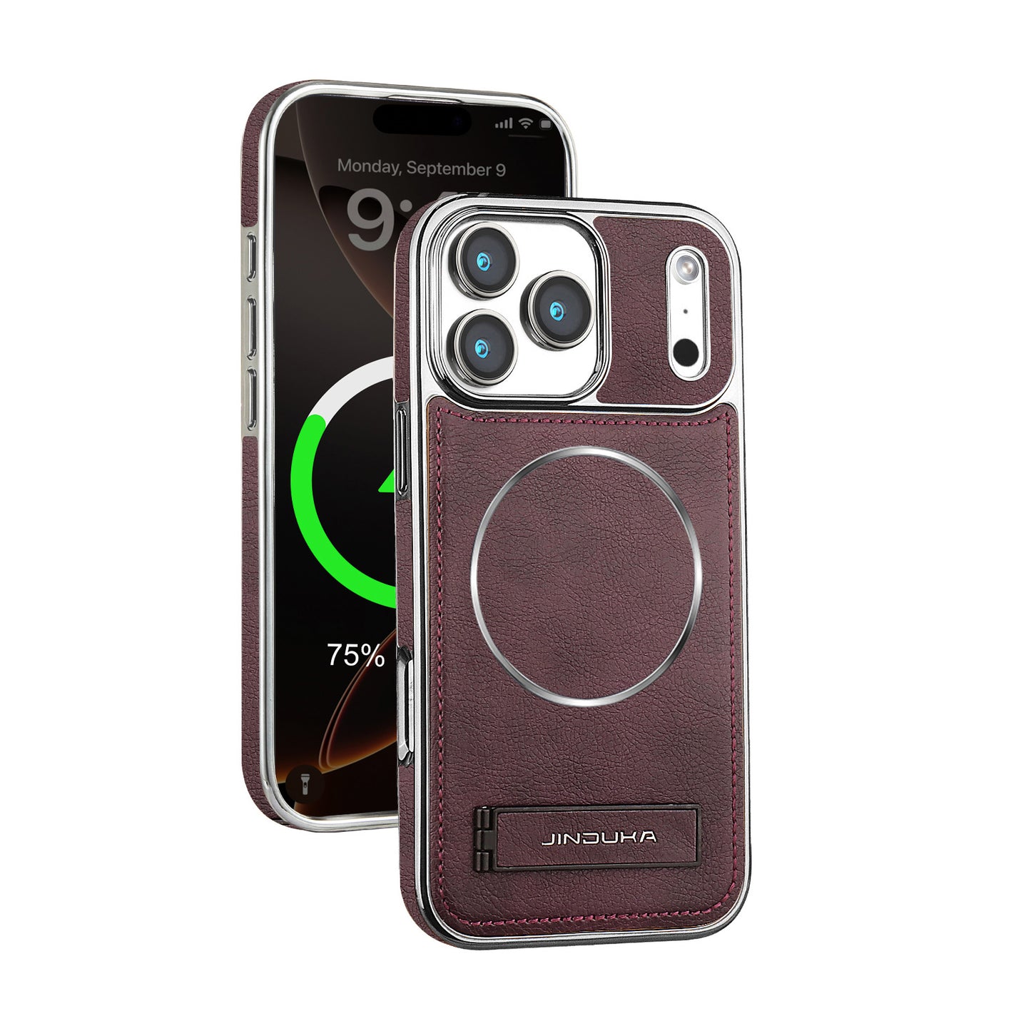 Elegant Magnetic iPhone Case: Enhanced Protection, Comfortable Grip, and MagSafe Compatibility