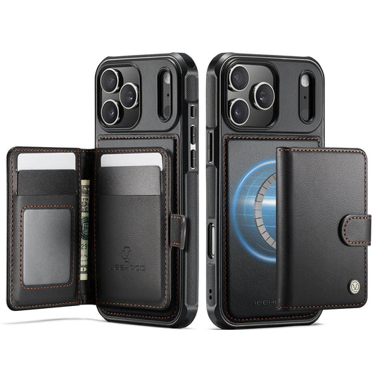 Luxury MagSafe Wallet Case for iPhone – Premium Leather Protection, Card Holder & Kickstand