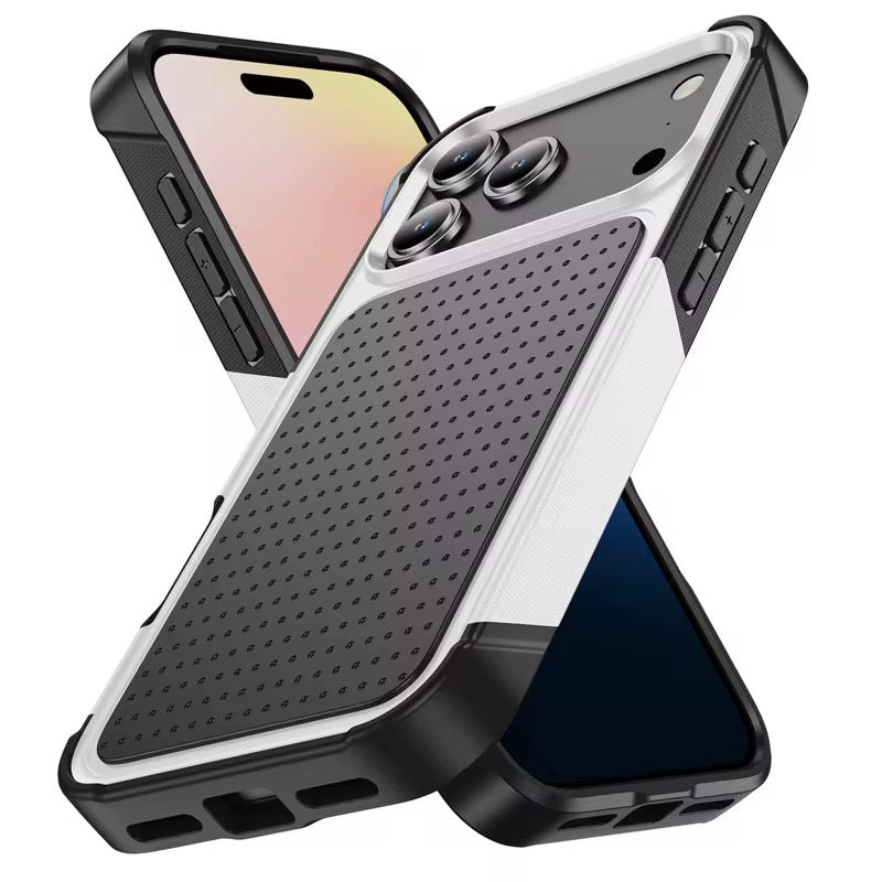Luxury Armor iPhone Case – Premium Shockproof Design for Style and Full Protection
