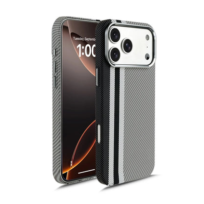 Carbon Fiber Magnetic Case for iPhone – Slim Shockproof MagSafe Cover