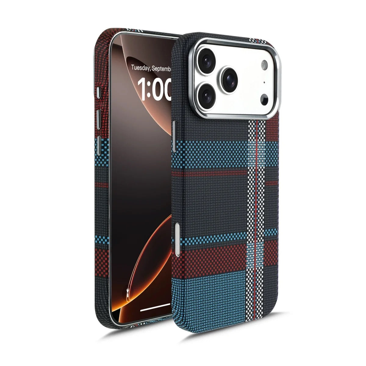 Carbon Fiber Magnetic Case for iPhone – Slim Shockproof MagSafe Cover