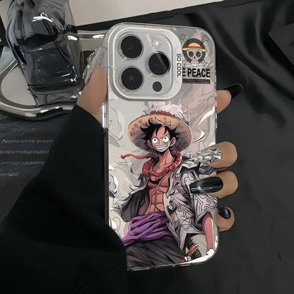 Anime Ones Pieces Luffys Phone Case For iPhone 16/15/14/13/12