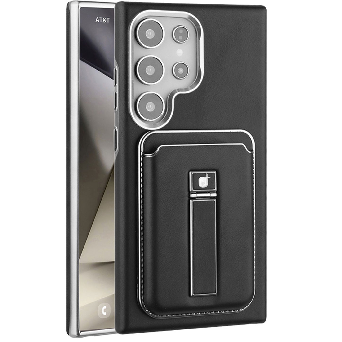 Luxury Leather Magnetic Case with Wallet for Samsung Ultra – Sleek Protection Meets Timeless Elegance