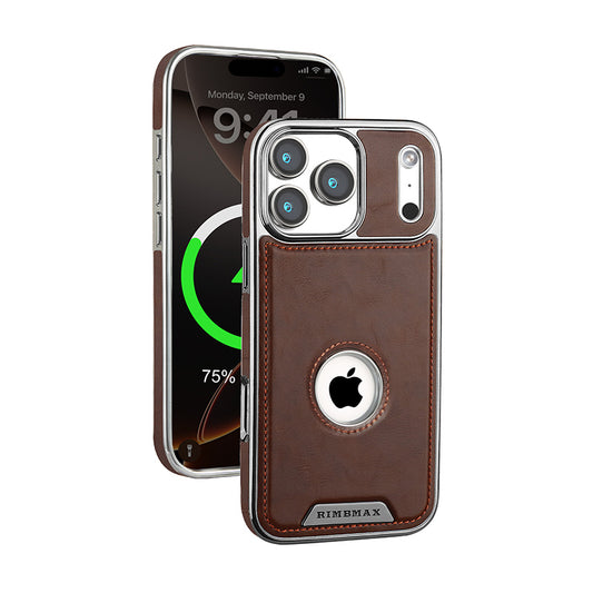 Luxury Leather iPhone Case with MagSafe – Premium Protection & Elegant Design
