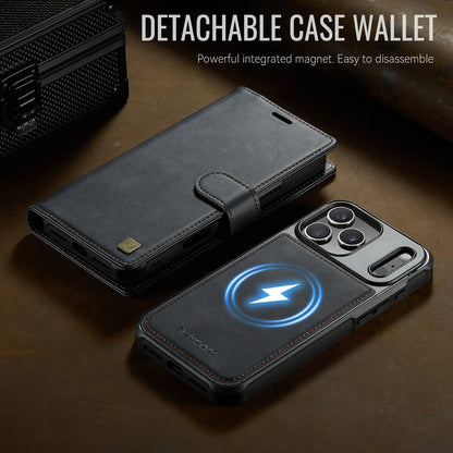 Magnetic Wallet Case for iPhone – Leather Flip Case with Card Holder & Strong Magnet