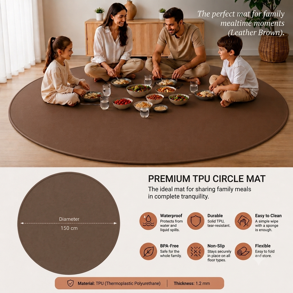 The circular mat that transforms your meals into meaningful family moments