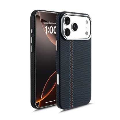Carbon Fiber Magnetic Case for iPhone – Slim Shockproof MagSafe Cover