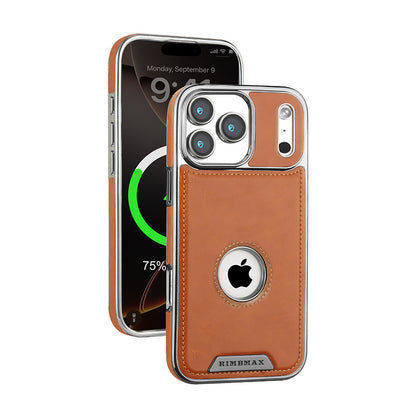 Luxury Leather iPhone Case with MagSafe – Premium Protection & Elegant Design