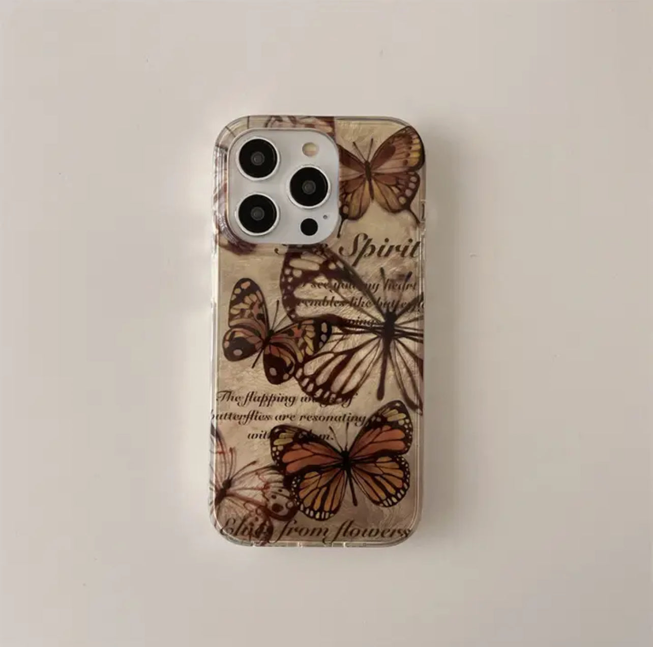 Cute Butterfly Phone Case for iPhone 13 14 15 16 Pro Max – Stylish Protective Cover for Apple