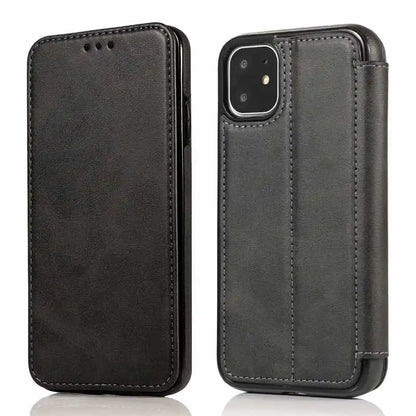 Luxury Leather iPhone Case – Full Front & Back Protection, Timeless Style and Durable Design