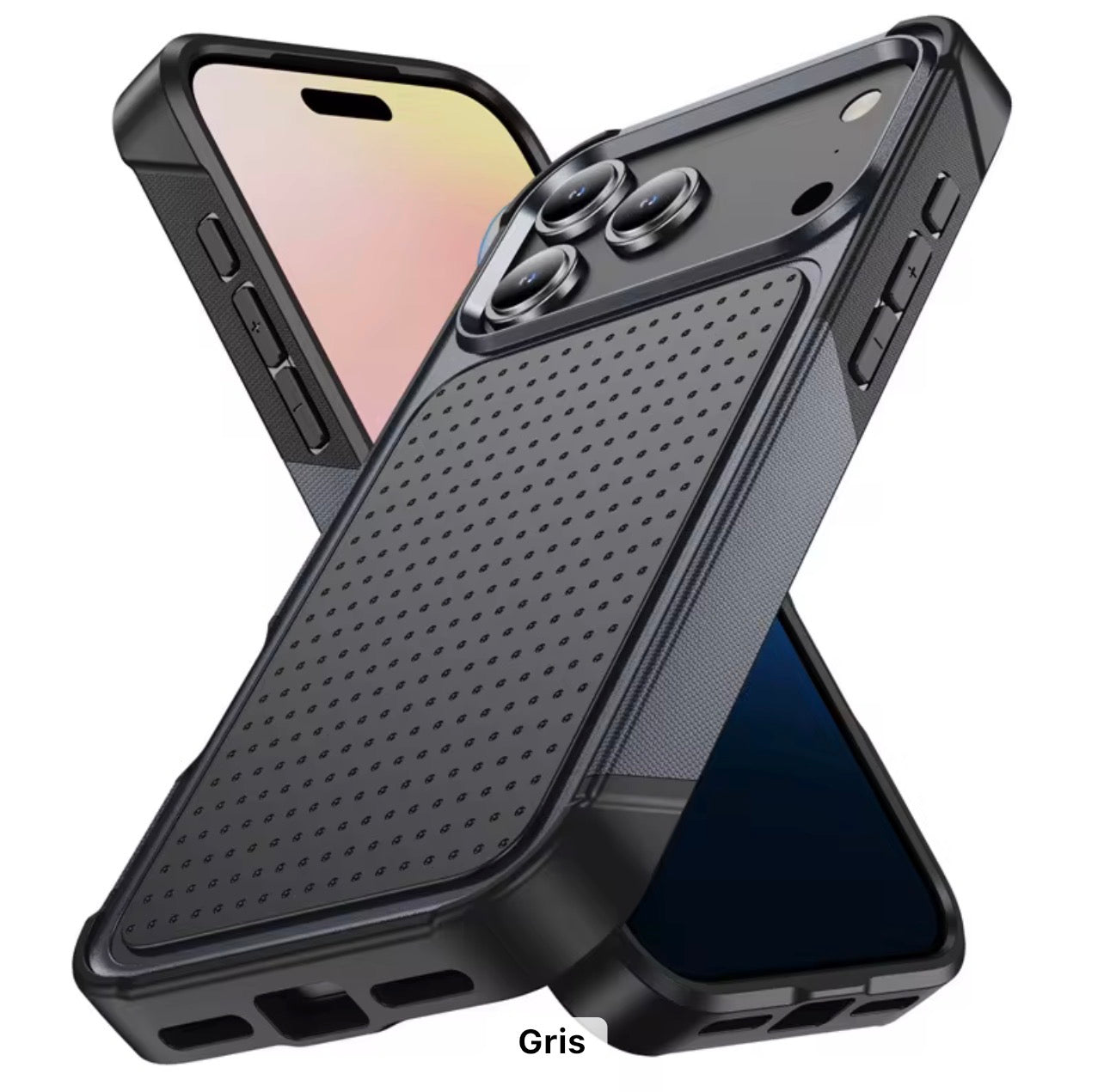 Luxury Armor iPhone Case – Premium Shockproof Design for Style and Full Protection