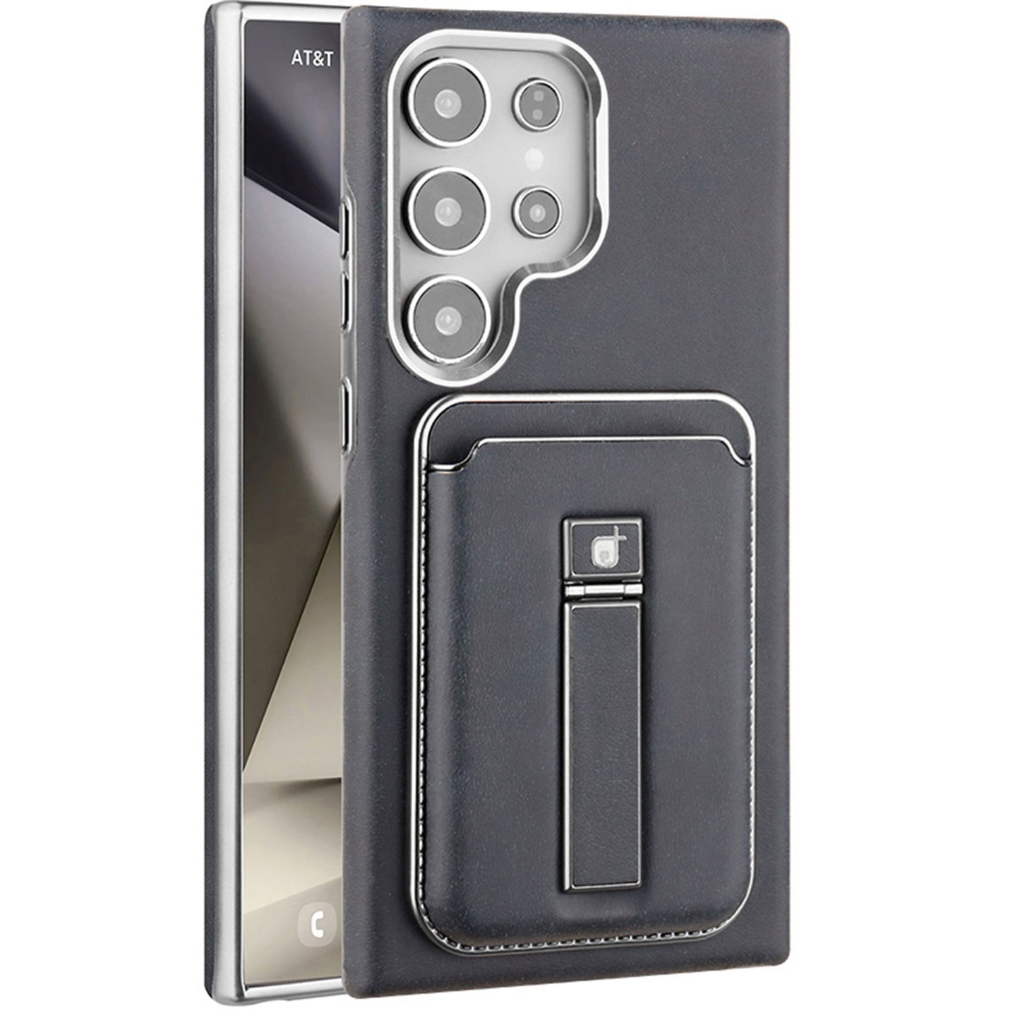 Luxury Leather Magnetic Case with Wallet for Samsung Ultra – Sleek Protection Meets Timeless Elegance