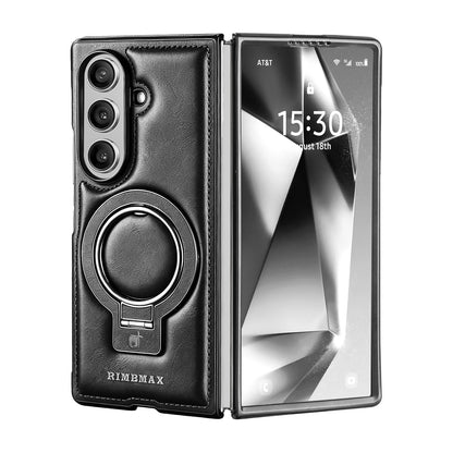 Executive Leather Magnetic Ring Case – For Samsung Galaxy S & Z Fold Series