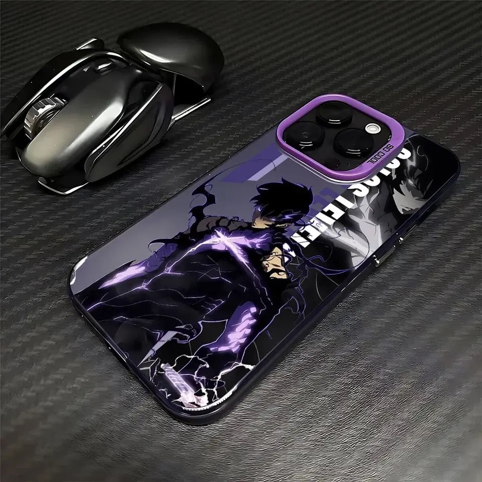 Anime Solos Levelings Phone Case For iPhone  Anti Fall Matte Back Cover