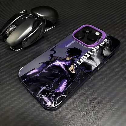 Anime Solos Levelings Phone Case For iPhone  Anti Fall Matte Back Cover