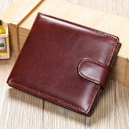 Luxury Men’s Leather Wallet – Sleek Design, Long-Lasting Quality, Effortless Sophistication
