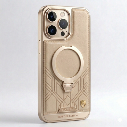 CASE116 Prestige Edition – Where Style Meets Strength in an iPhone MagSafe Leather Case