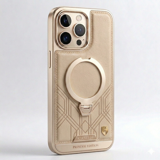 CASE116 Prestige Edition – Where Style Meets Strength in an iPhone MagSafe Leather Case
