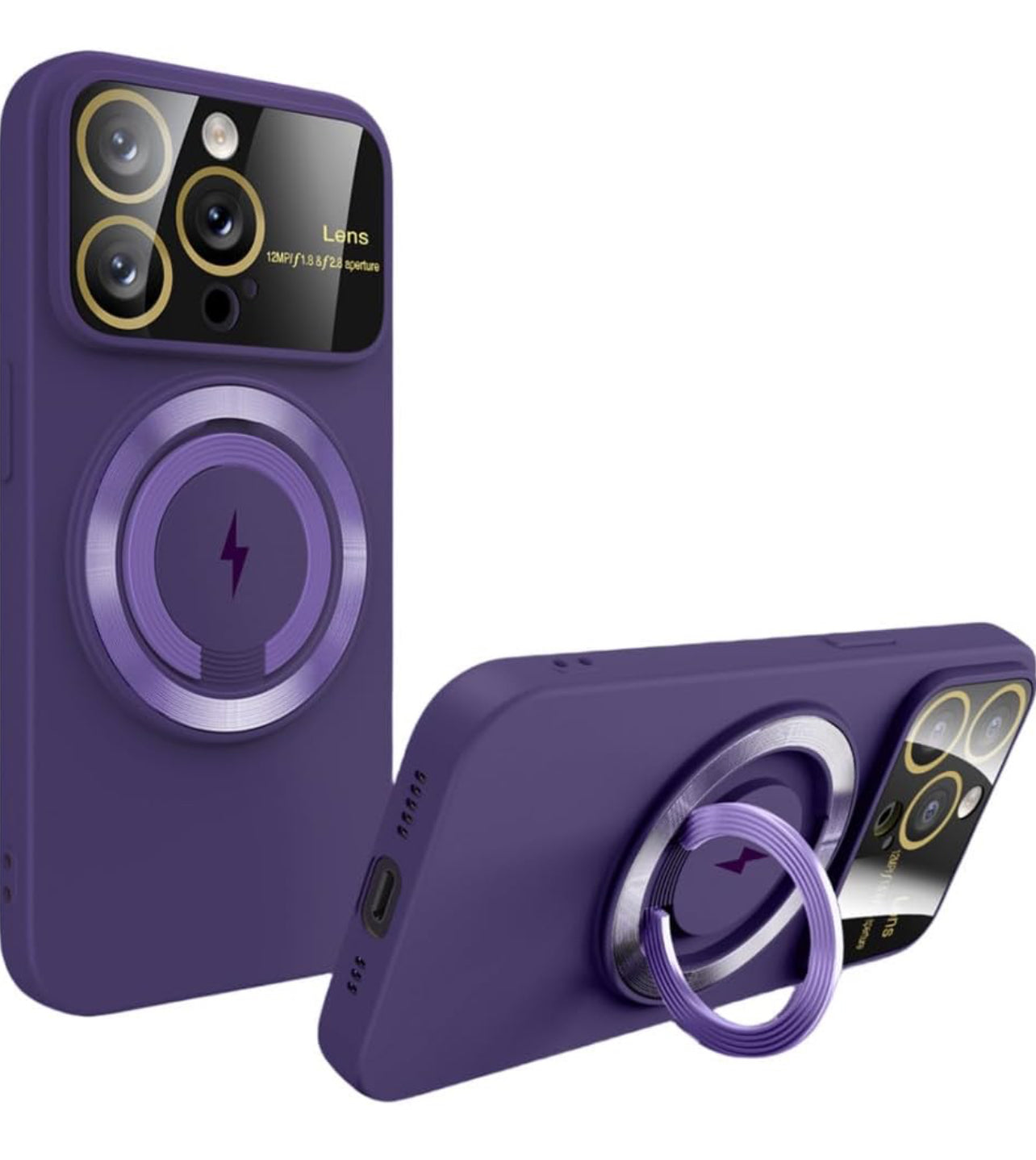 MagSafe Wireless Charging Magnetic Car Holder & Shockproof Phone Case for iPhone 16, 15, 14, 13, 12, 11 Pro Max – Durable Back Cover