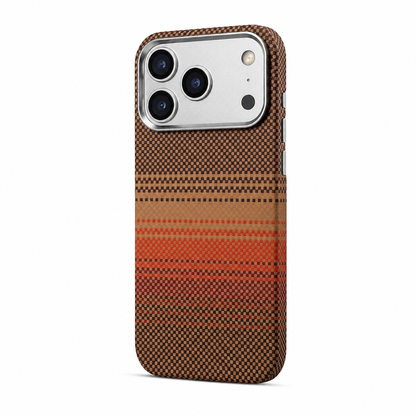 Carbon Fiber Magnetic Case for iPhone – Slim Shockproof MagSafe Cover