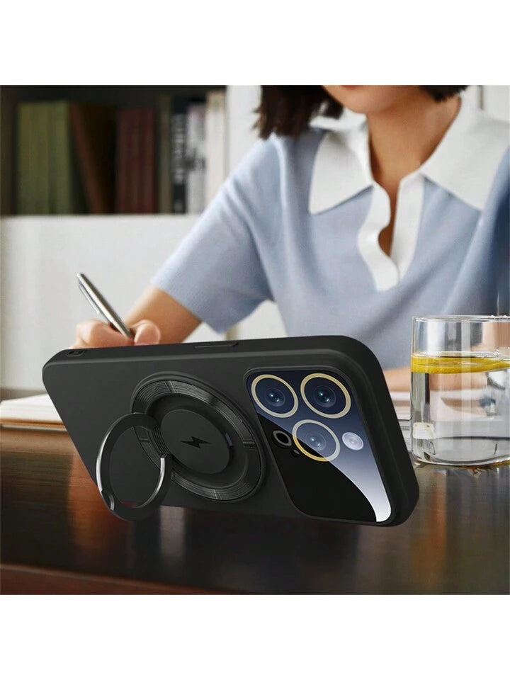 MagSafe Wireless Charging Magnetic Car Holder & Shockproof Phone Case for iPhone 16, 15, 14, 13, 12, 11 Pro Max – Durable Back Cover