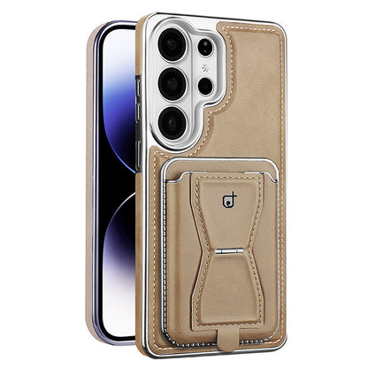 Luxury Leather Wallet Case for Samsung Galaxy – Magnetic Card Holder & Foldable Stand