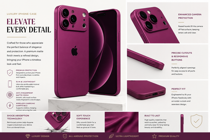 Luxury iPhone Case – Premium Matte Protective Cover