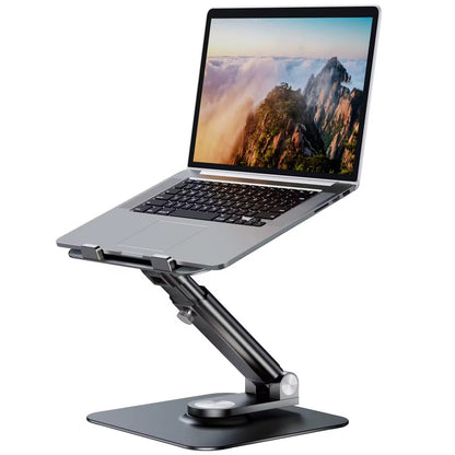 Ergonomic Laptop Stand with 360° rotating : Boost Posture & Productivity