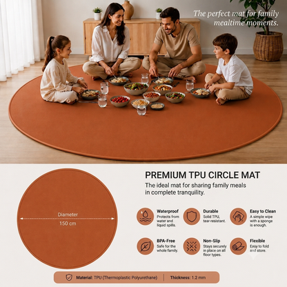 The circular mat that transforms your meals into meaningful family moments