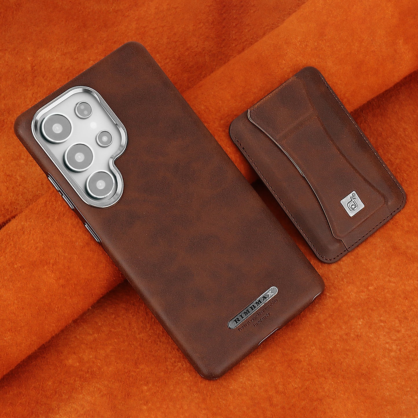 Luxury Leather Magnetic Case with Wallet for Samsung Ultra – Sleek Protection Meets Timeless Elegance