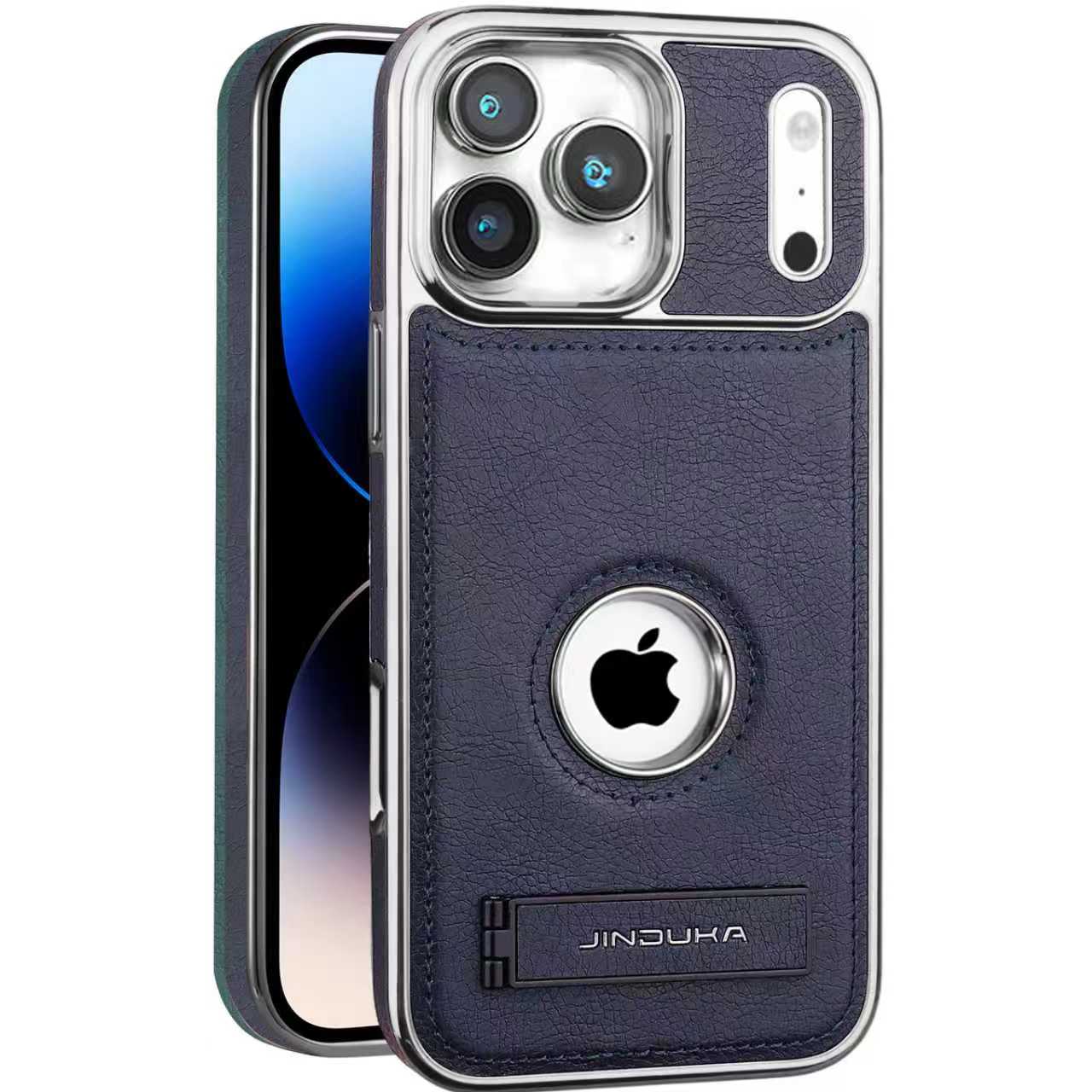 Luxury Leather Kickstand iPhone Case (11-17 Pro Max) | CASE116