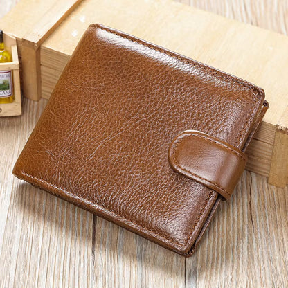 Luxury Men’s Leather Wallet – Sleek Design, Long-Lasting Quality, Effortless Sophistication