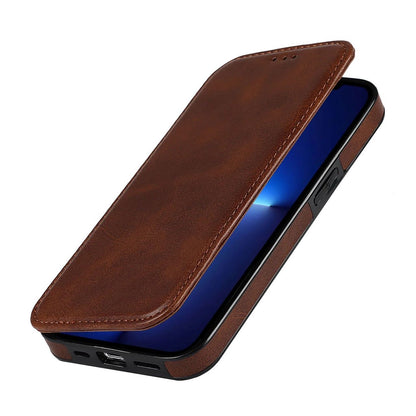 Luxury Leather iPhone Case – Full Front & Back Protection, Timeless Style and Durable Design