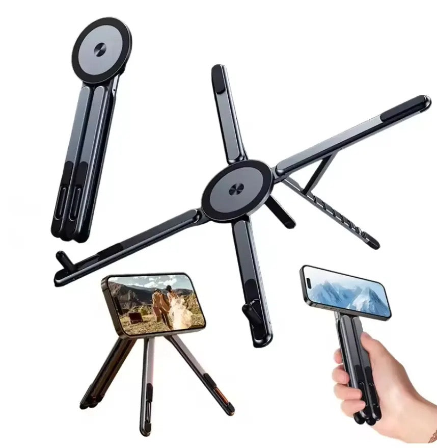 Foldable Phone & Tablet Stand – Adjustable, Portable & Stable Hands-Free Holder