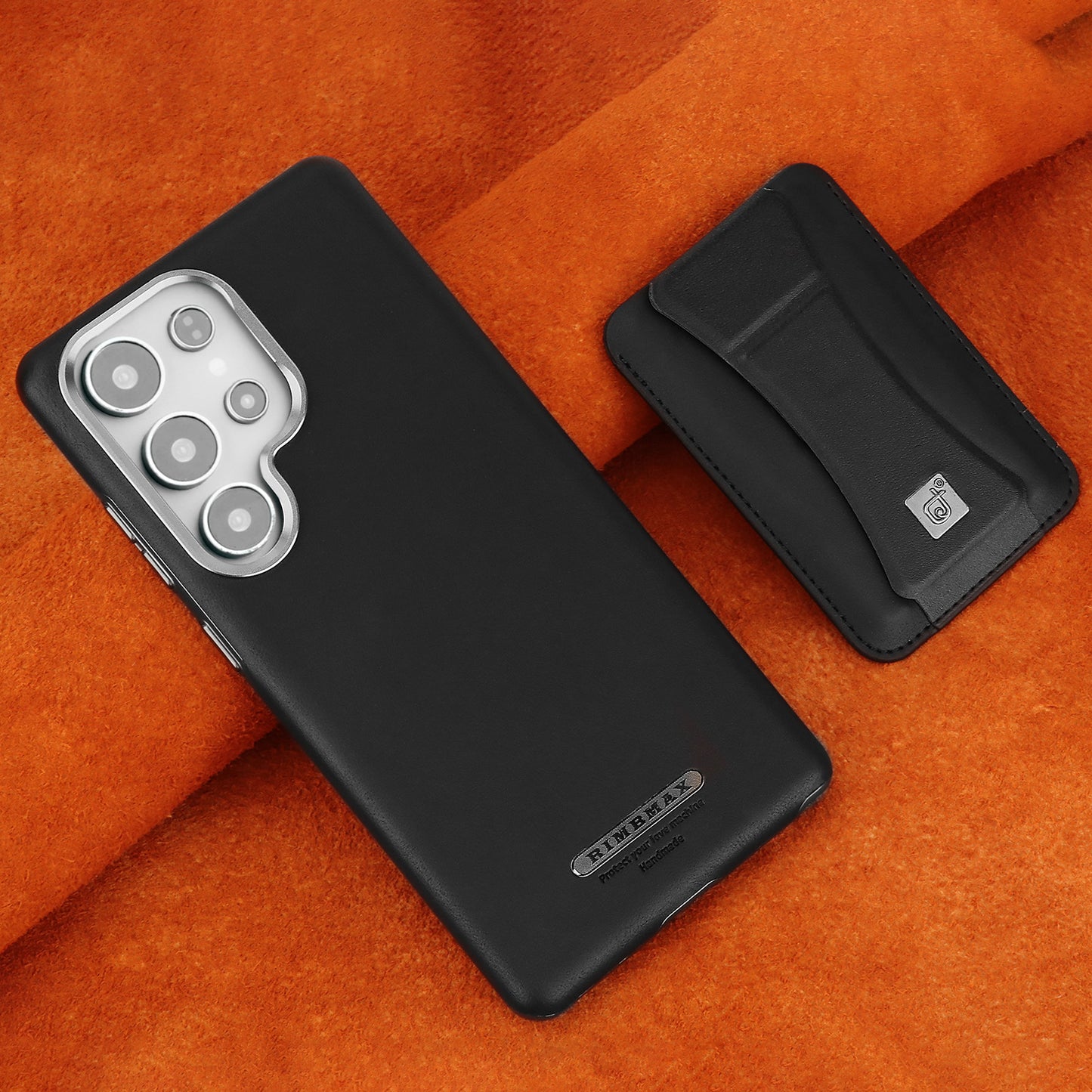 Luxury Leather Magnetic Case with Wallet for Samsung Ultra – Sleek Protection Meets Timeless Elegance