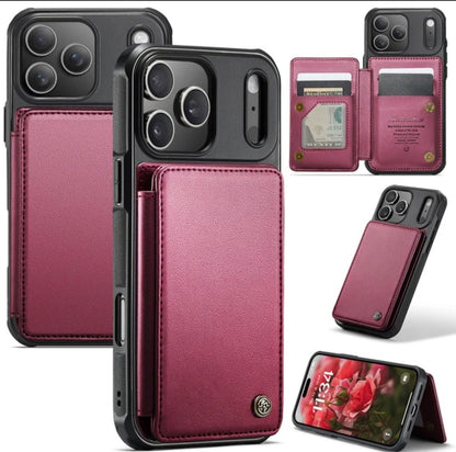 Carry Your Cards & Phone Together, Premium Leather Wallet Case for iPhone