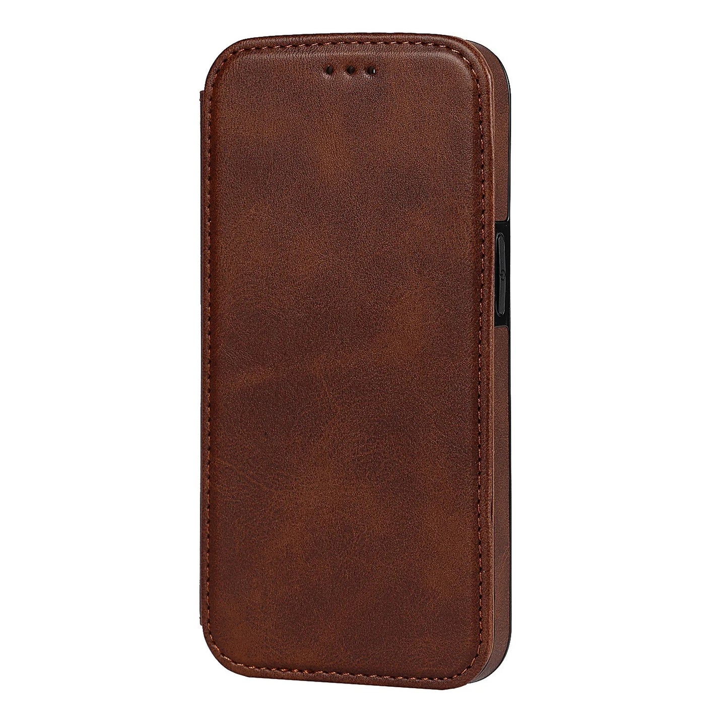 Luxury Leather iPhone Case – Full Front & Back Protection, Timeless Style and Durable Design