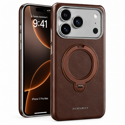 Premium Leather MagSafe iPhone Case – Luxury Protection That Lasts