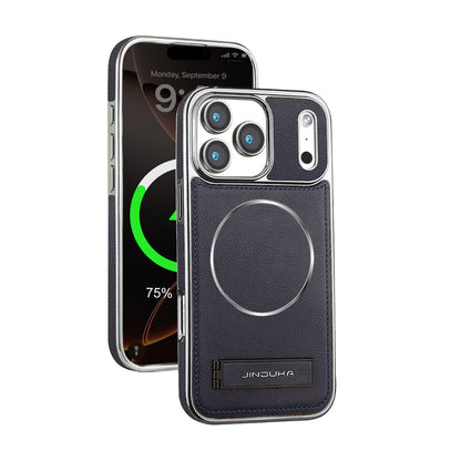 Elegant Magnetic iPhone Case: Enhanced Protection, Comfortable Grip, and MagSafe Compatibility