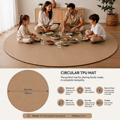 The circular mat that transforms your meals into meaningful family moments