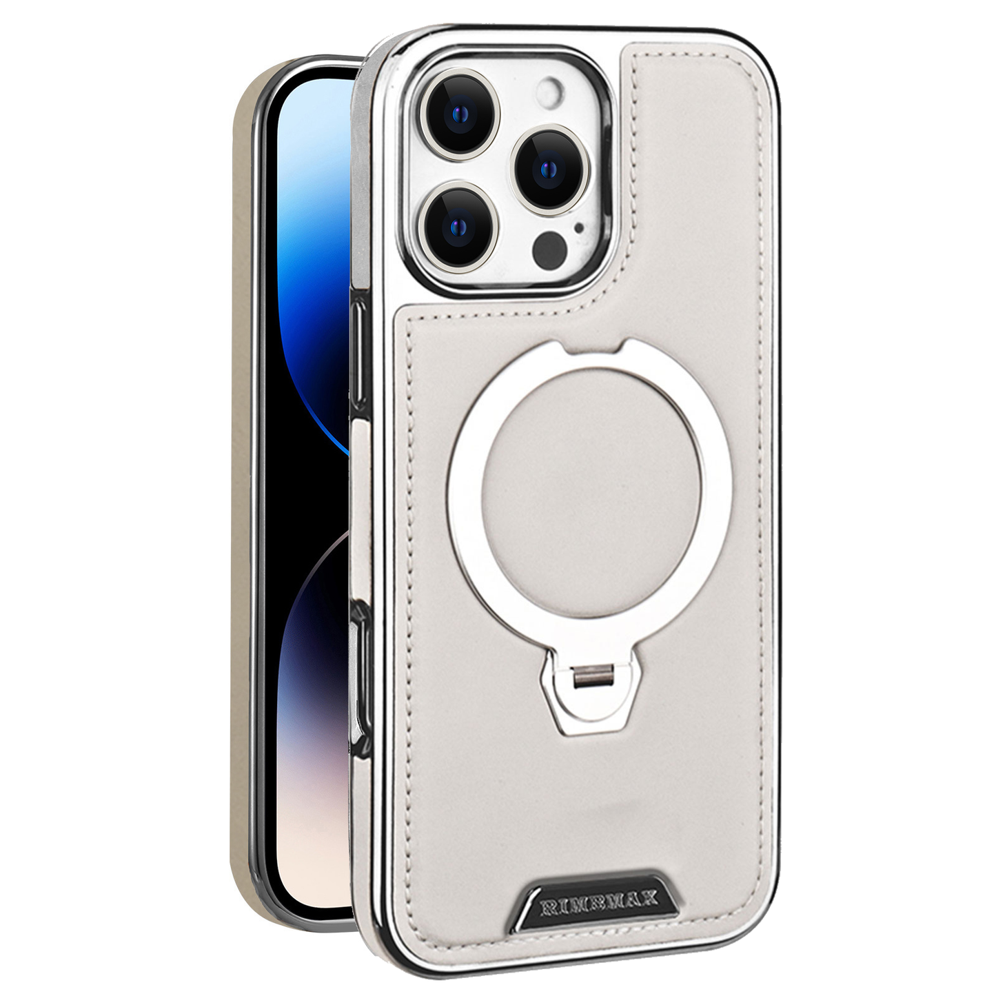 Luxury MagSafe Leather iPhone Case with Built-In Stand — For Those Who Appreciate True Quality