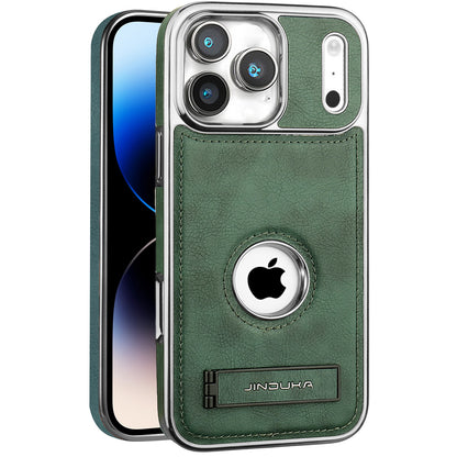 Luxury Leather Kickstand iPhone Case (11-17 Pro Max) | CASE116