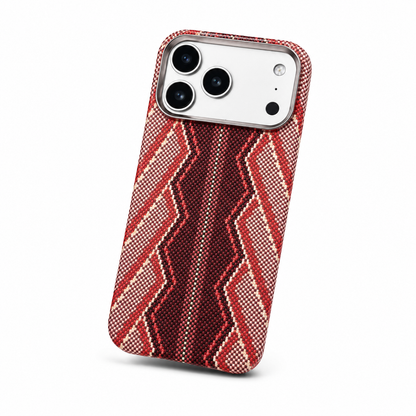 Carbon Fiber Magnetic Case for iPhone – Slim Shockproof MagSafe Cover