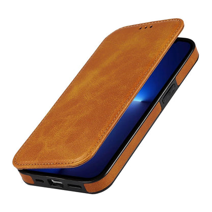 Luxury Leather iPhone Case – Full Front & Back Protection, Timeless Style and Durable Design