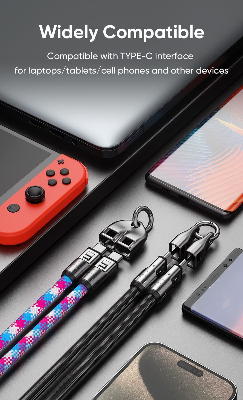 Slow Power, No More — 240W USB-C Fast Charging Cable