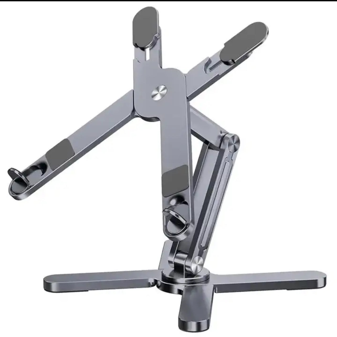 Work Comfortably Anywhere – Foldable Laptop Stand for Better Posture & Focus