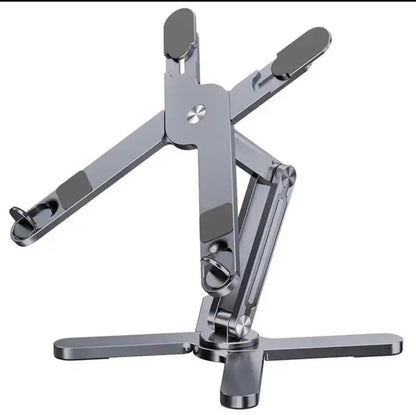 Work Comfortably Anywhere – Foldable Laptop Stand for Better Posture & Focus